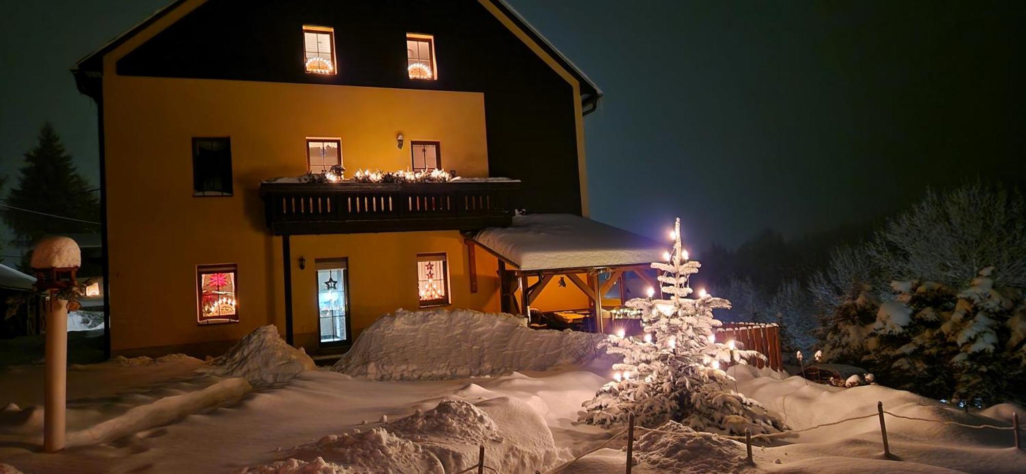 Ferienwohnungen Am Schloessel Oberwiesenthal Exterior foto