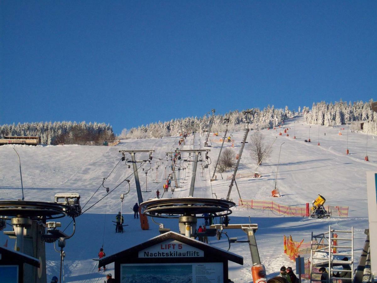 Ferienwohnungen Am Schloessel Oberwiesenthal Exterior foto