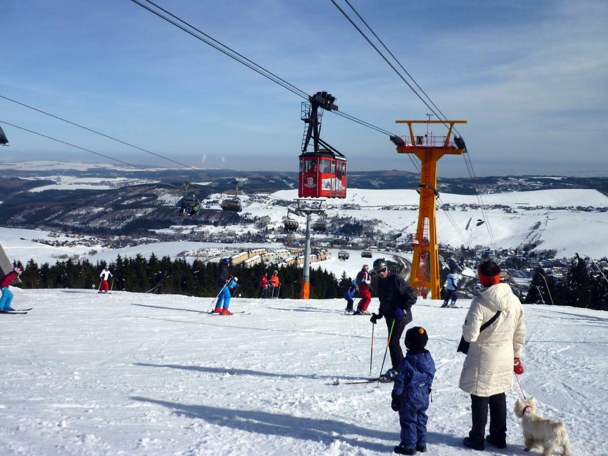Ferienwohnungen Am Schloessel Oberwiesenthal Exterior foto