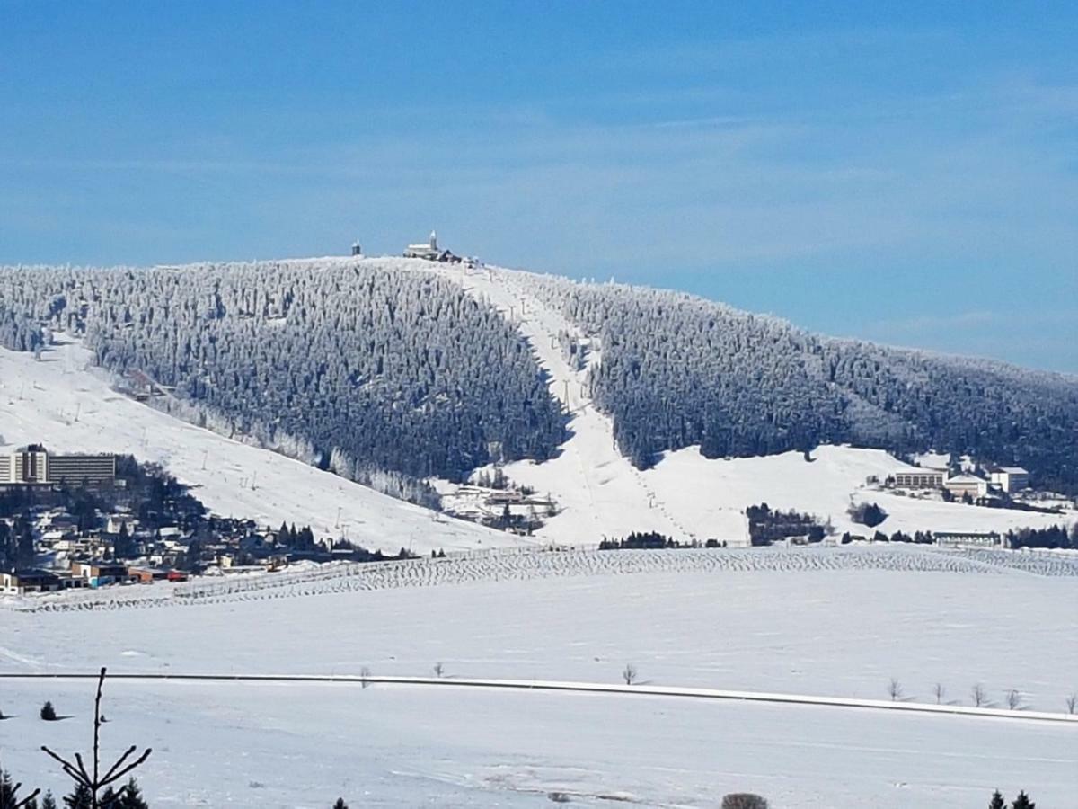Ferienwohnungen Am Schloessel Oberwiesenthal Exterior foto